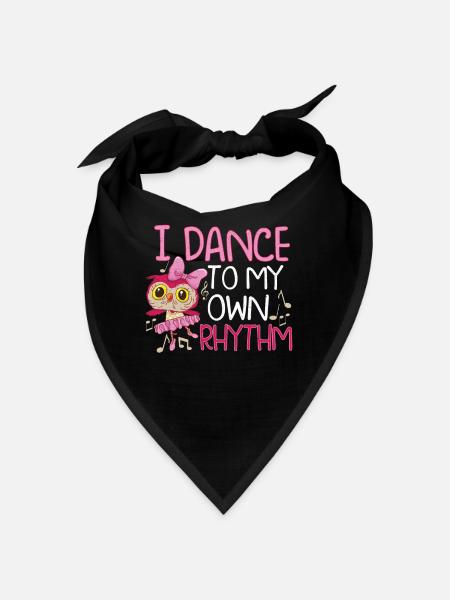 Ballet Ballerina Dance Dancer Dancing Ballet Gift - Bandana - black - Front