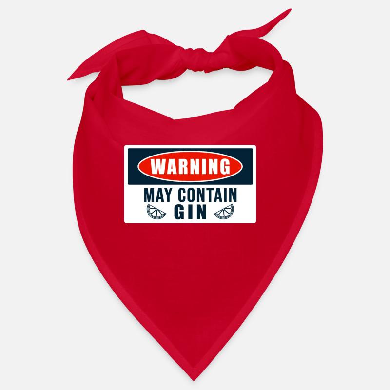 Warning May Contain Gin Bandana
