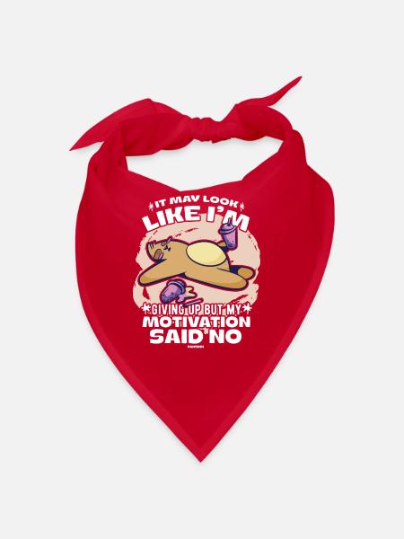 Motivation - Bandana - red - Front