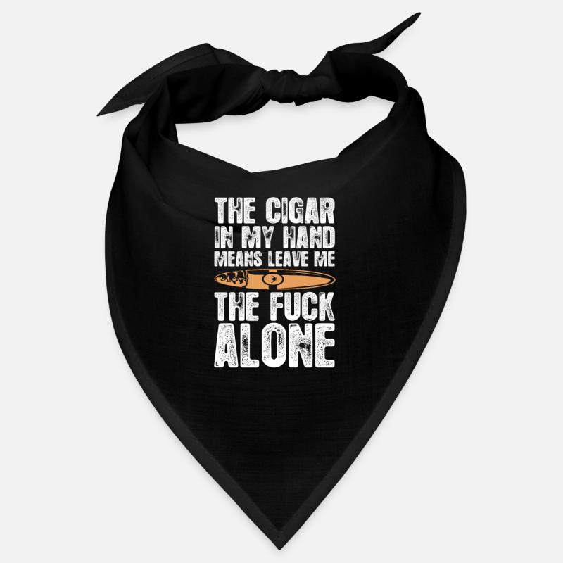 Zigarre Rauchen Raucher Tabak Zigarren Geschenk Bandana