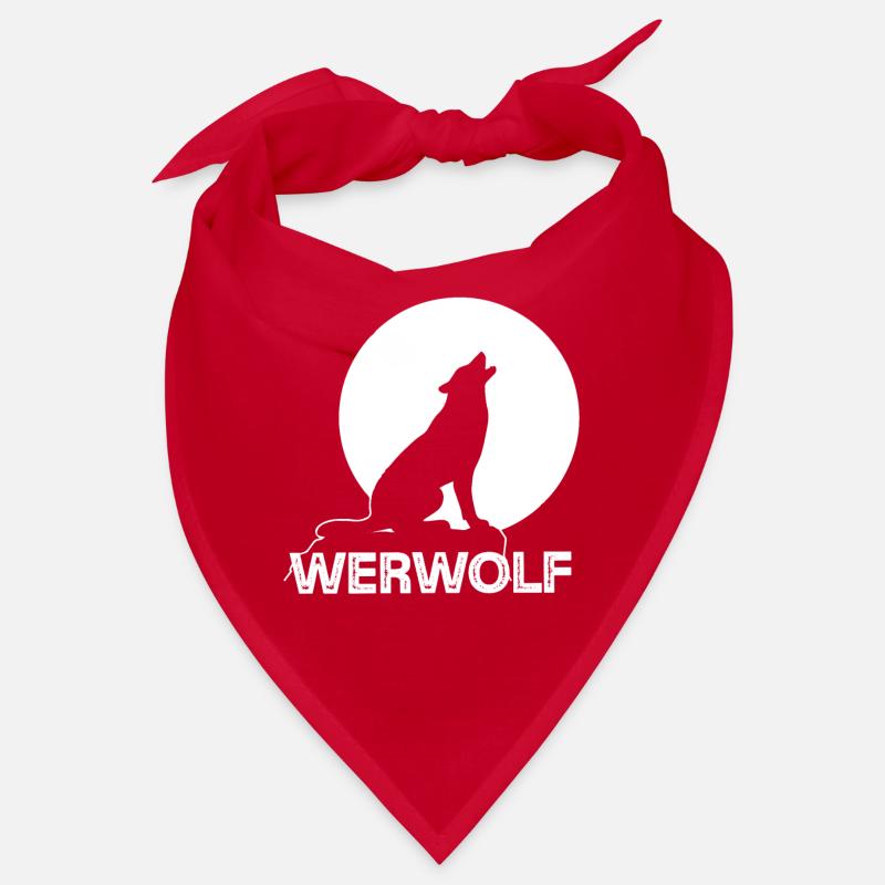 Werwolf Vollmond Wolf Wolfsrudel Bandana