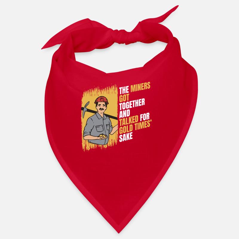Gold Mining Gold Mine Bandana