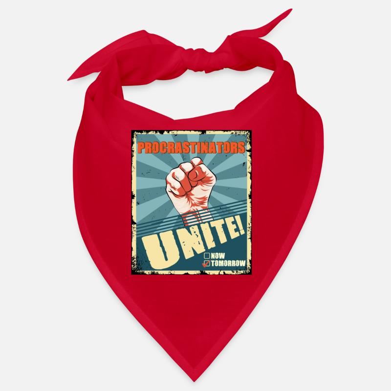 Procrastinators Unite Tomorrow Procrastination Bandana