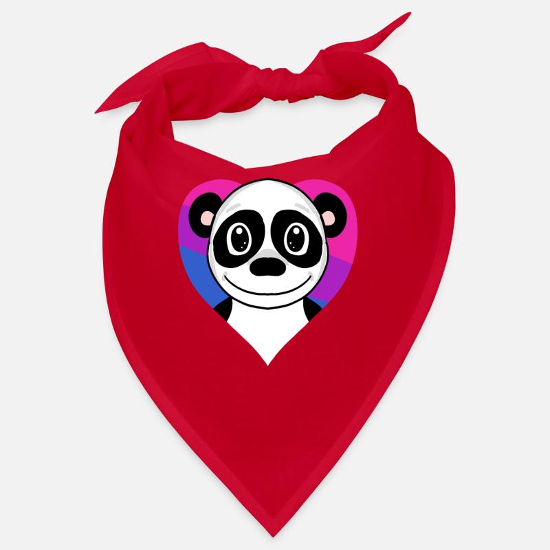 Bisexuell Panda Geschenk Bandana