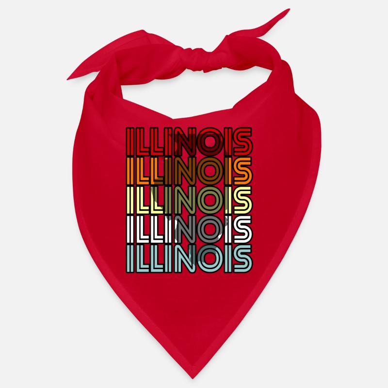 Illinois bewohner geschenk Bandana