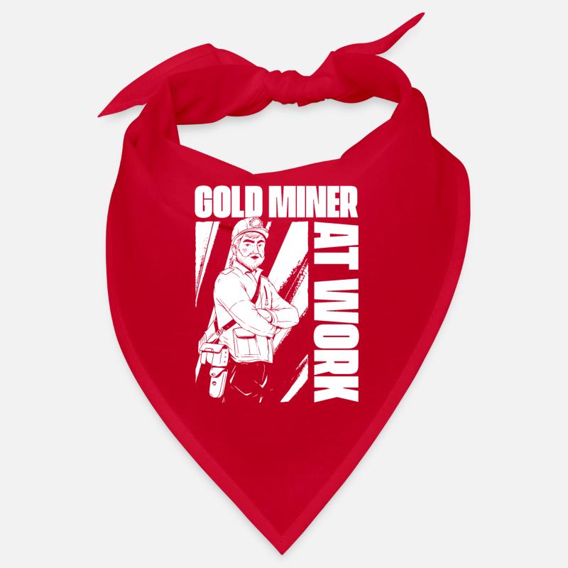 Gold Mining Gold Mine Bandana