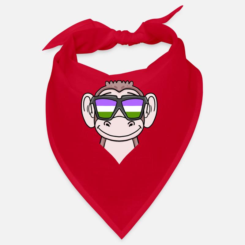 Genderqueer Monkey Bandana
