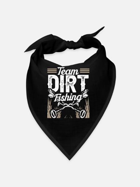 Équipe Dirt Fishing Détection de métaux Détection de métaux - Bandana - noir - Devant