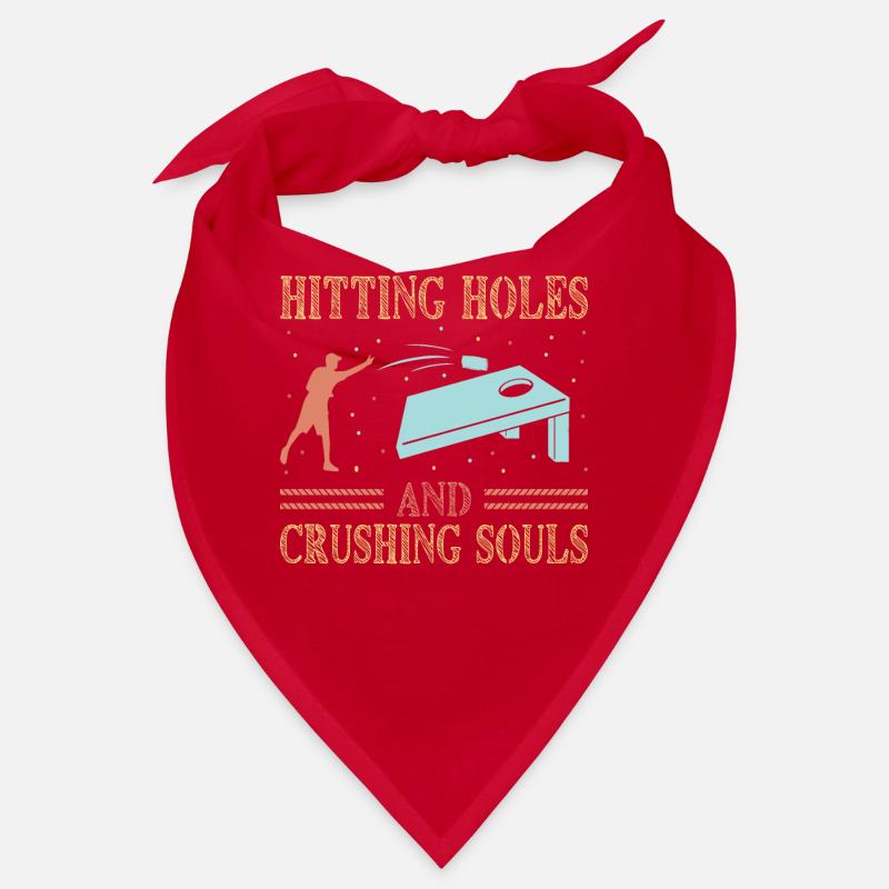 Cornhole Player Player Bean Bag Sackloch Bandana