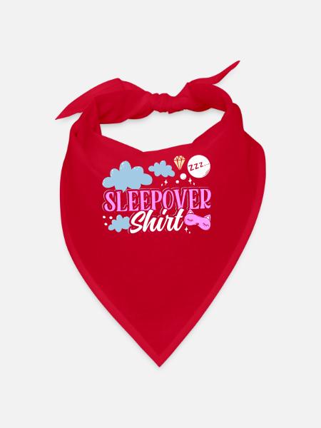 Chemise de nuit NuitÉe Fête - Bandana - rouge - Devant