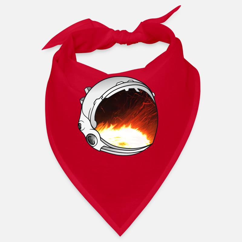 Astronauten Helm Artwork Bandana