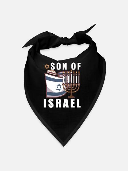 Israelite Jew Israelite Heritage Jewish Israel Jew - Bandana - Rot - Vorne
