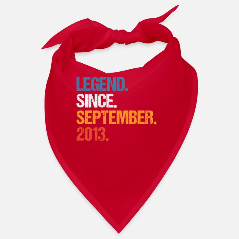 Legend Since September 2013 Geburtstag Bandana