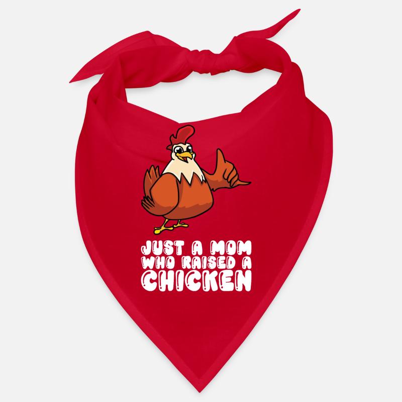 Nur Eine Mutter, Die Ein Huhn Aufgezogen Hat Bandana
