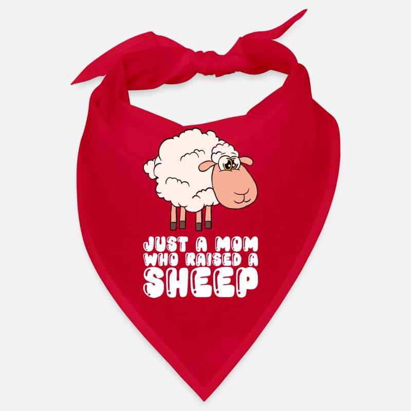 Nur Eine Mutter, Die Ein Schaf Aufgezogen Hat Bandana