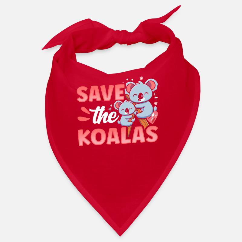 Rettet Die Koalas Süß Tier Koala Koalabär Bandana