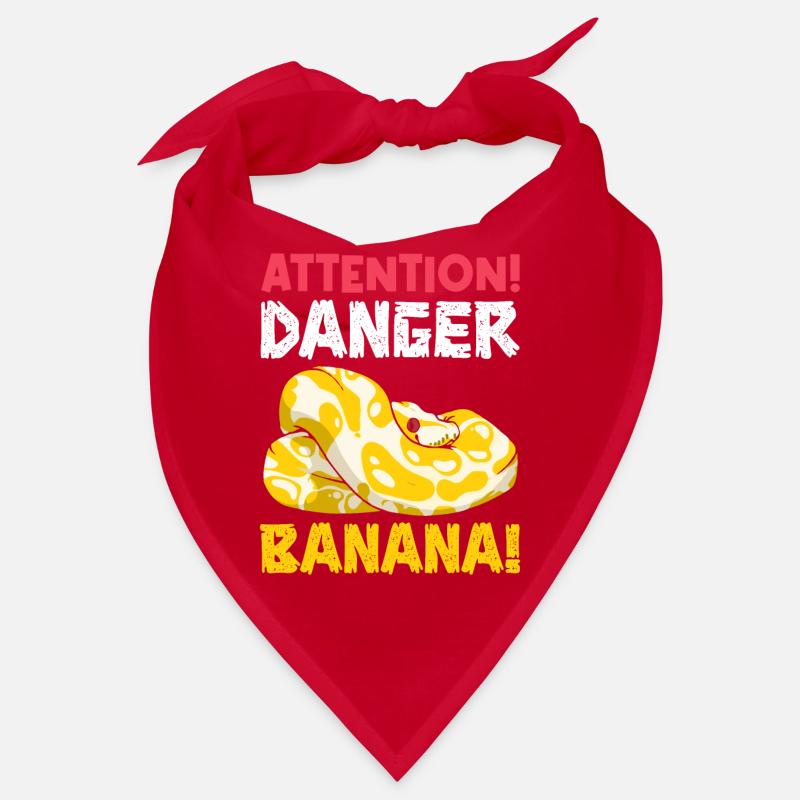 Banana Ball Python Attention Dangerous Banana Bandana