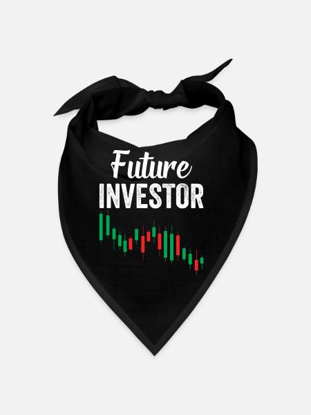 Future Investor Invest Invest - Bandana - red - Front