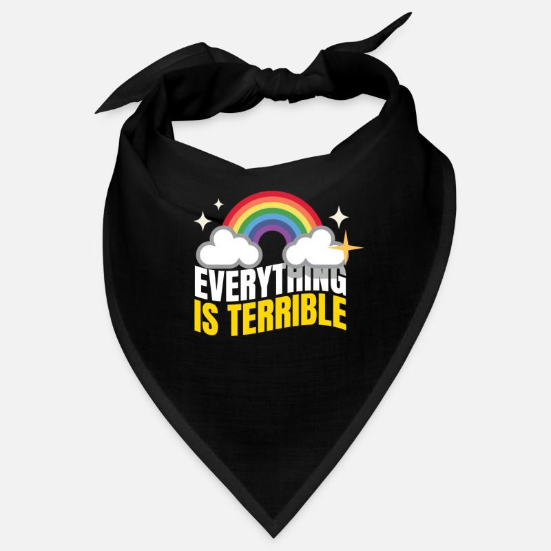 Everything Is Terrible Pessimism Bandana