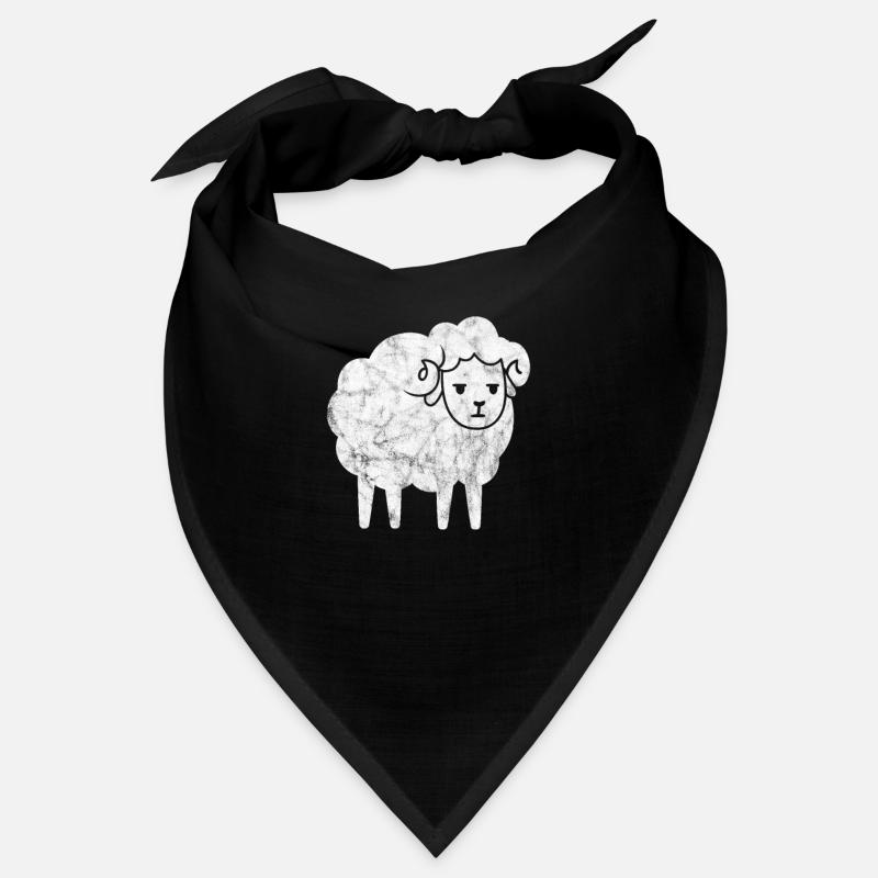Schaf Schafe Bauernhof Tier Schafbock Geschenk Bandana