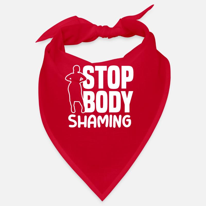 Schluss Mit Body Shaming Ärgern Bodyshaming Bandana