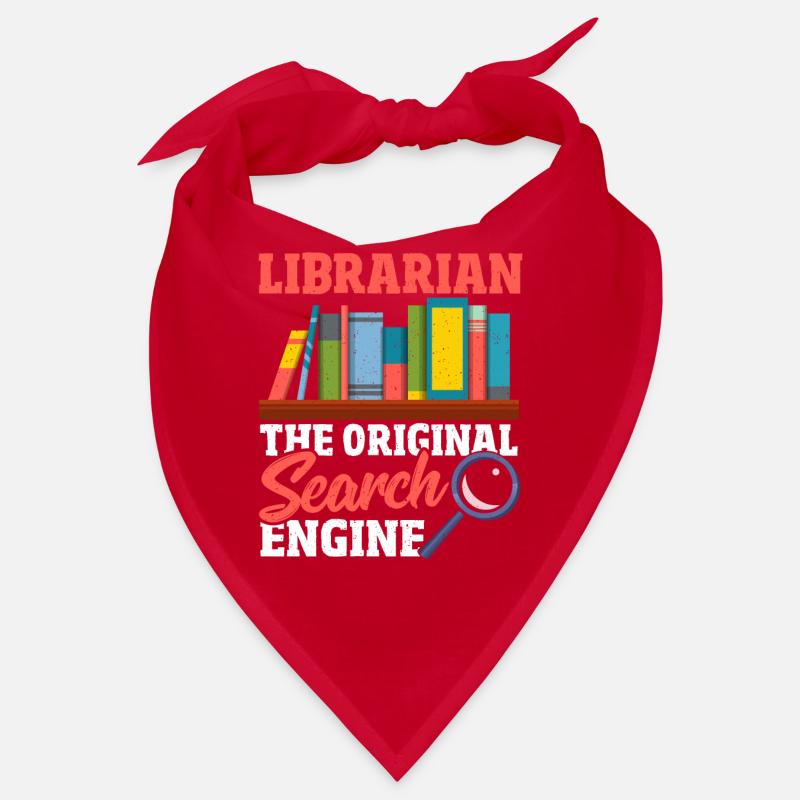 Librarian The Original Search Engine Book Lover Bandana