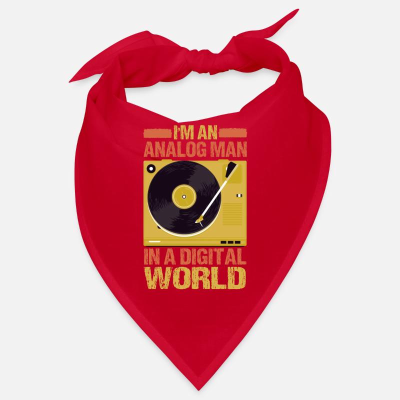 Ich Bin Ein Analoge Mann In Einer Digitalen Welt Bandana
