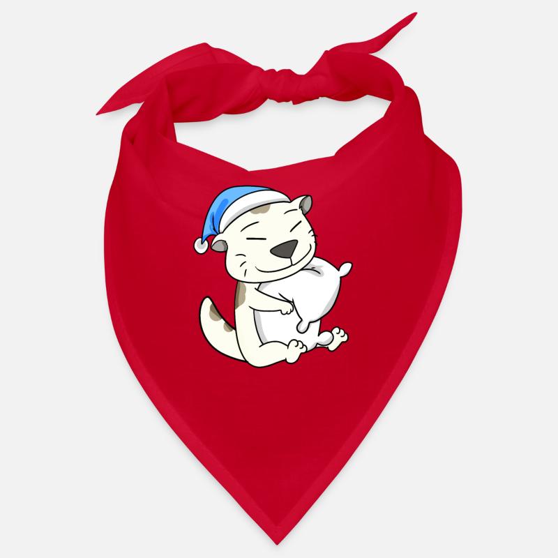 Cat cat breed Devon Rex Bandana