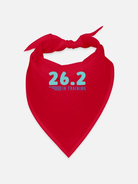 Läufer-halbmarathon-finisher-laufen - Bandana - Rot - Vorne