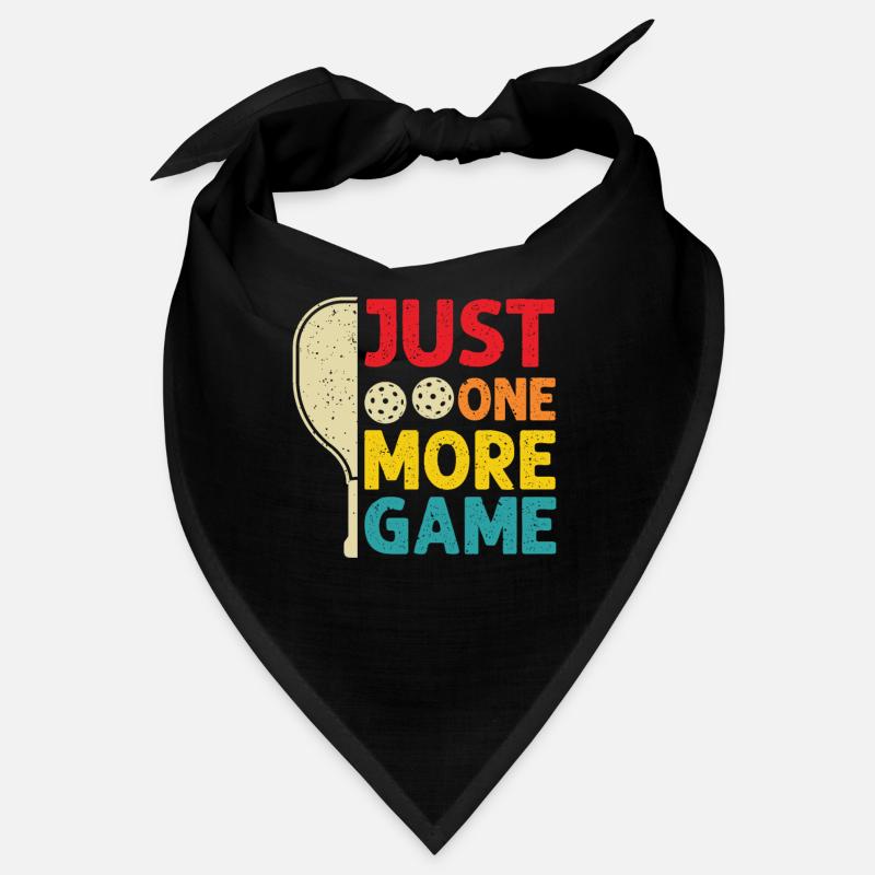 Juste un jeu de plus Funny Pickleball Bandana