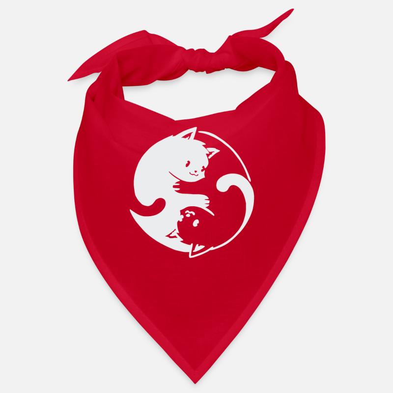 Yin Yang Katzen Design Bandana
