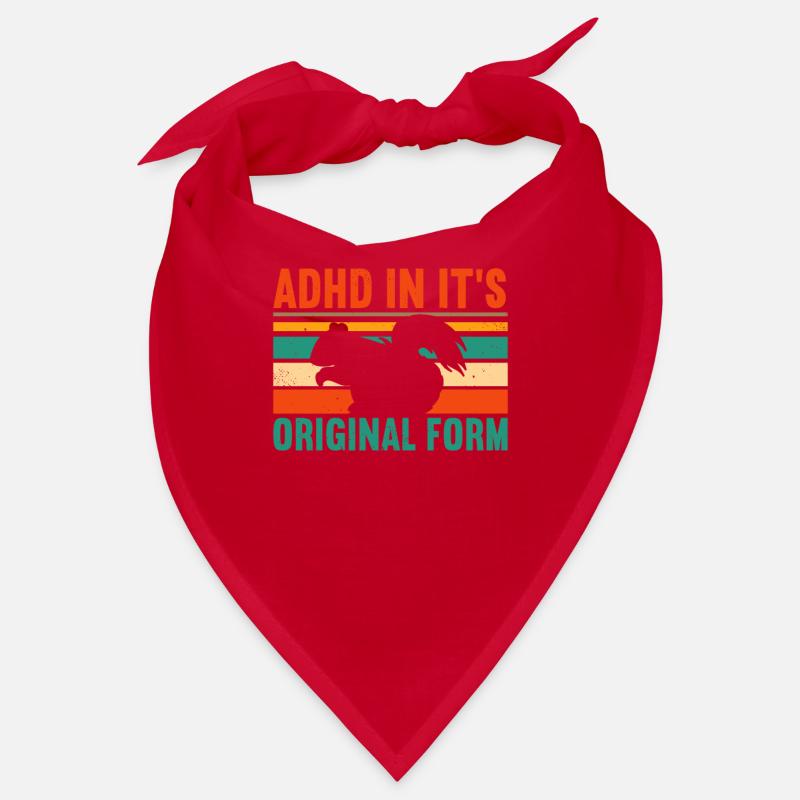 ADHD In Its Adhd Awareness Squirrel Bandana