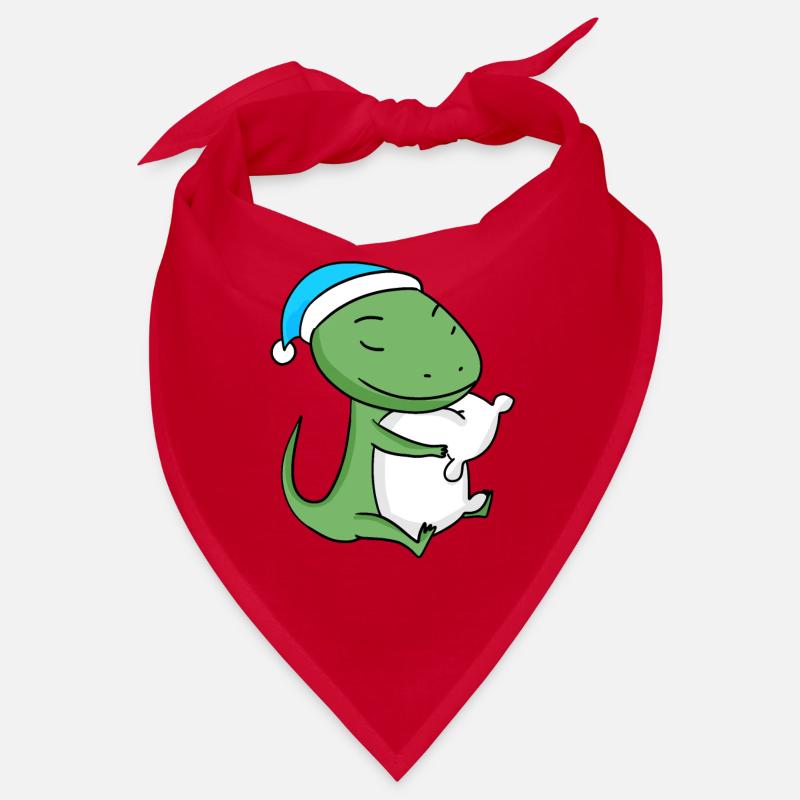 Lizard with pillow and sleepyhead Bandana