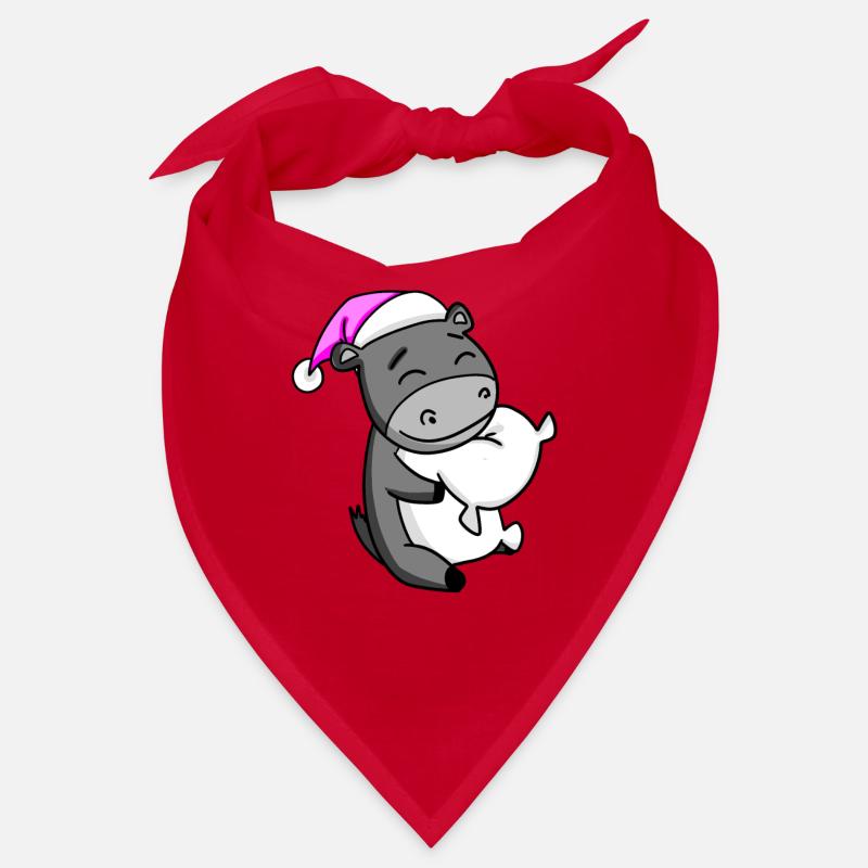 Donkey with pillow and sleeping cap Bandana