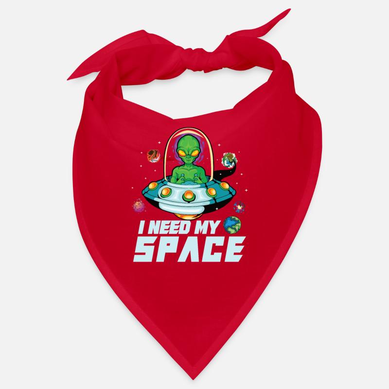 Alien Extraterrestrial Area 51 Ufo Space Geek Bandana
