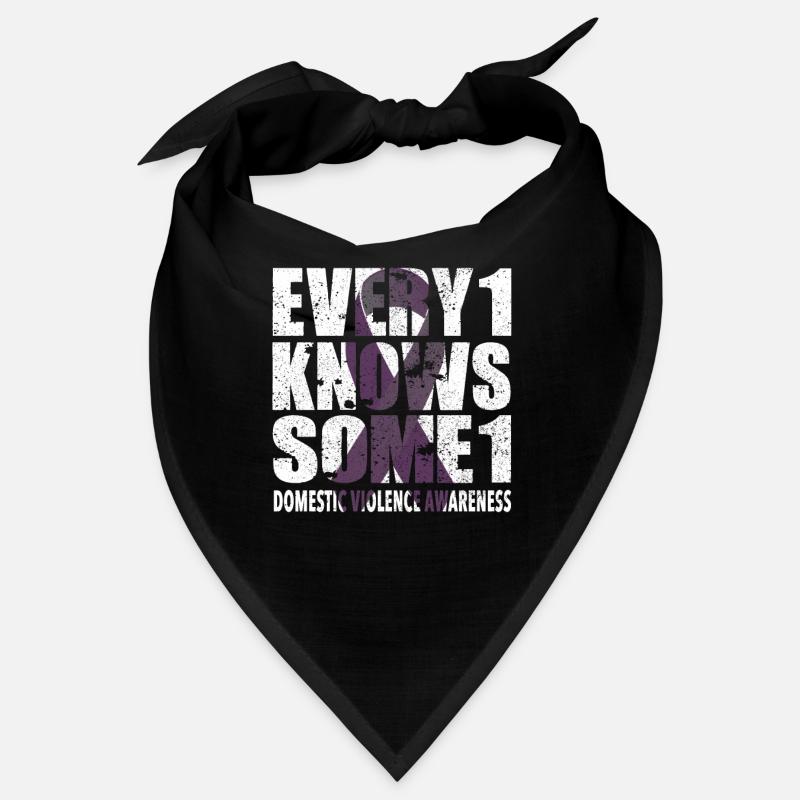 Domestic Violence #Every1KnowsSome1 Bandana