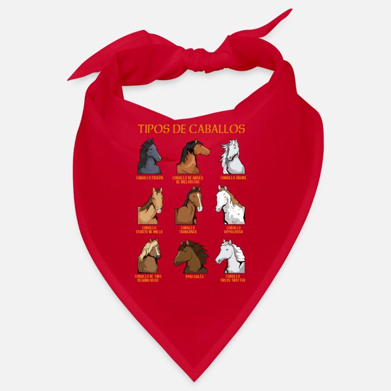 Arten von Pferden Spanisches Reiten Bandana