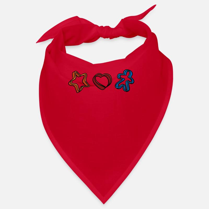 Cookie cutter baking pan Bandana