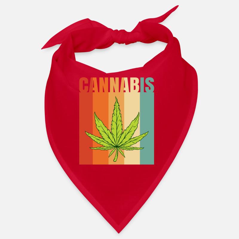 Cannabisblatt Bandana