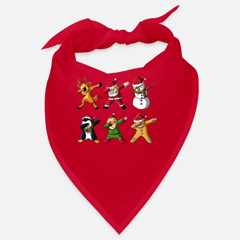 Weihnachten Squad Weihnachtsmann Lebkuchen Elf Bandana