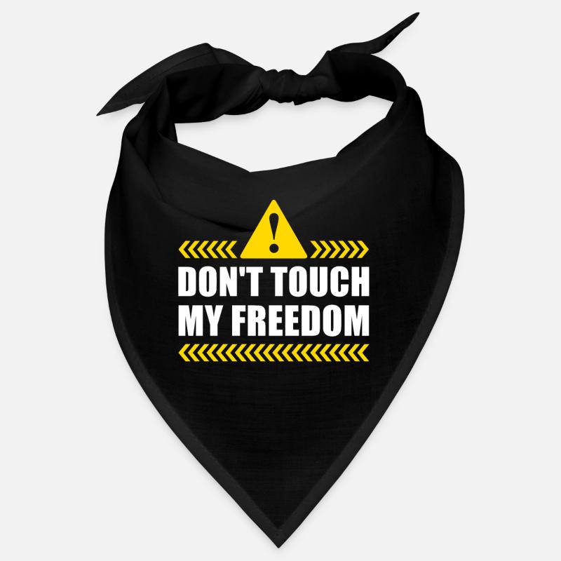 Dont Touch My Freedom 2nd Amendment US Bandana