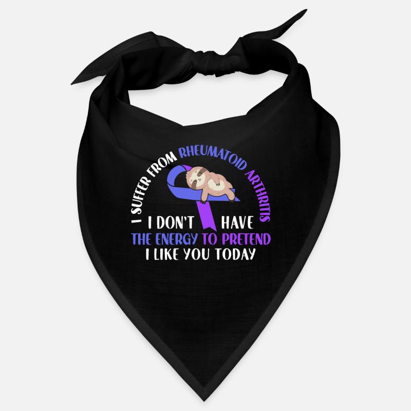 I Suffer From Rheumatoid Arthritis Energy Sloth Bandana