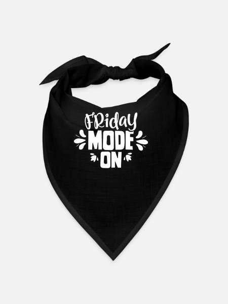 Mode vendredi Un vendredi enfin sarcastique - Bandana - rouge - Devant