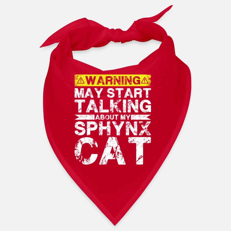 En parlant de chat Sphynx Bandana