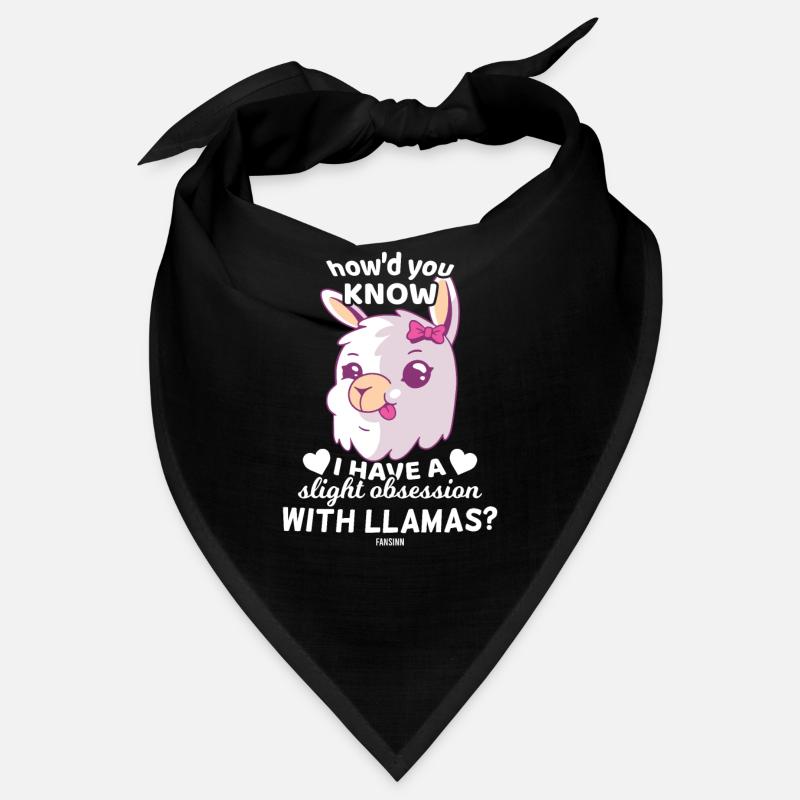 Alpaka Kuscheltier Mädchen Kinder Bandana