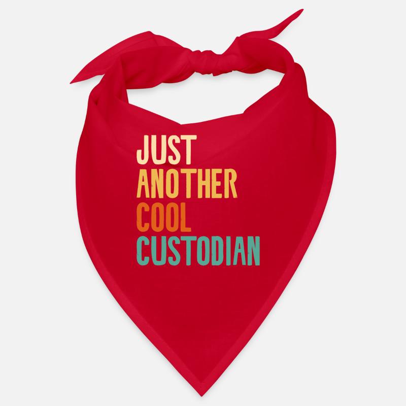 Just Another Cool Custodian School Janitor Bandana
