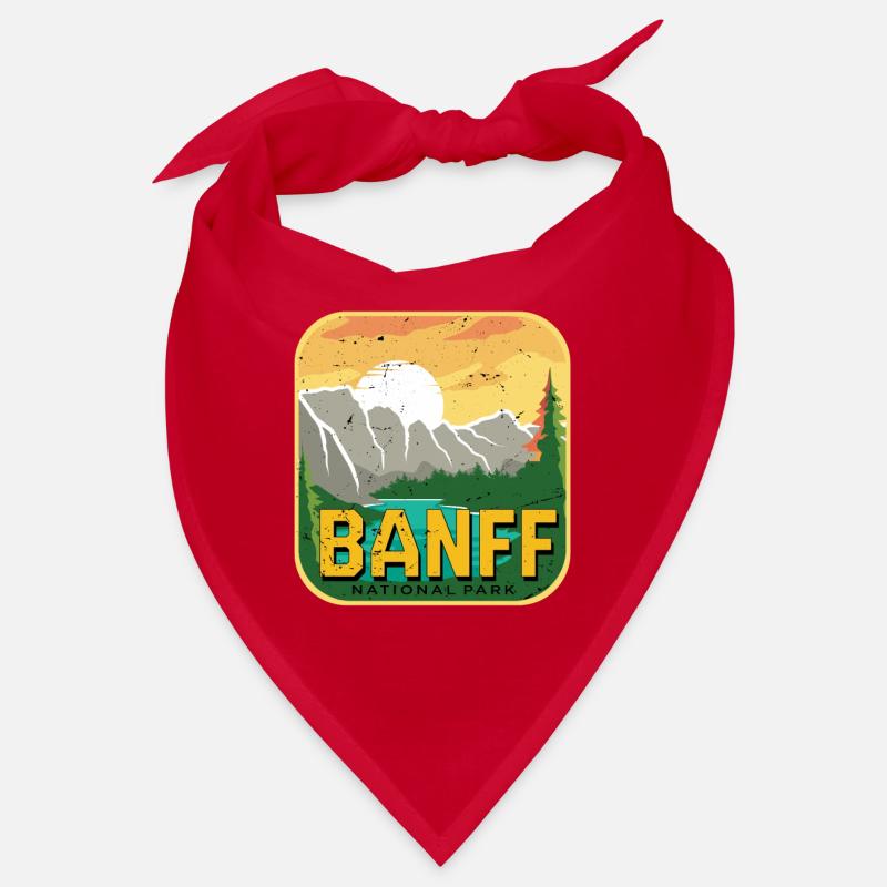 Parc national du Canada Alberta Banff Camping Mountain Bandana