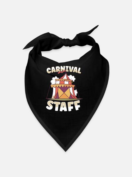 Circus Arts Circus Artists Event Staff - Bandana - black - Front