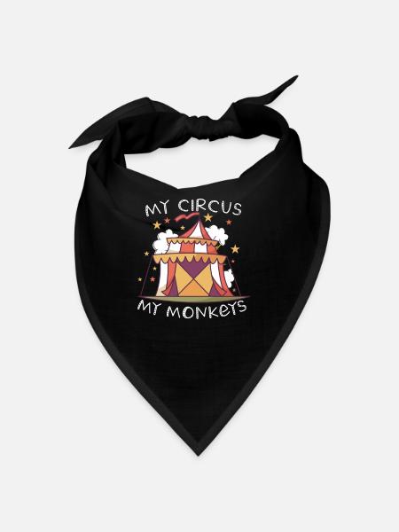 Circus Arts Circus Artists Event Staff - Bandana - black - Front
