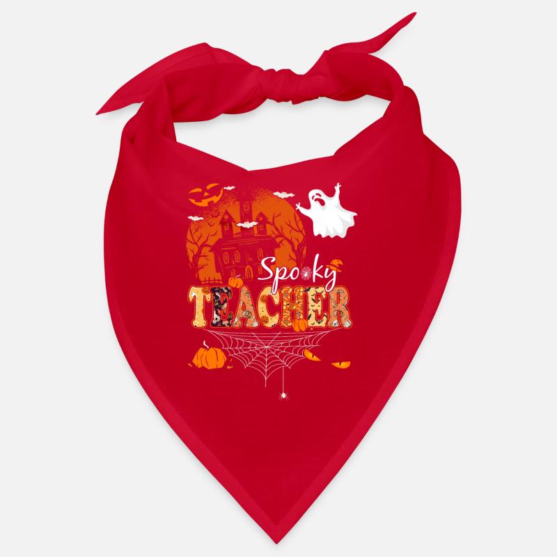 Spooky Teacher Halloween Bandana